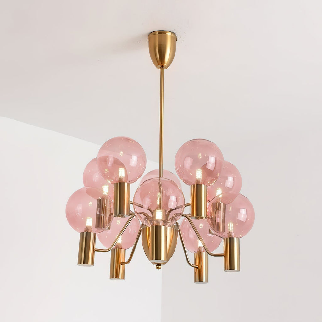 Evmarara Postmodern Luxury Metal Glass Chandelier - Neutralighting