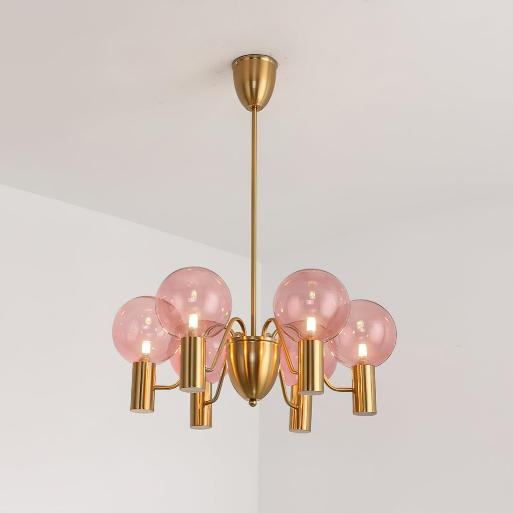 Evmarara Postmodern Luxury Metal Glass Chandelier - Neutralighting
