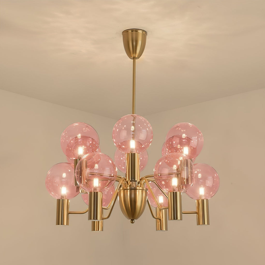 Evmarara Postmodern Luxury Metal Glass Chandelier - Neutralighting