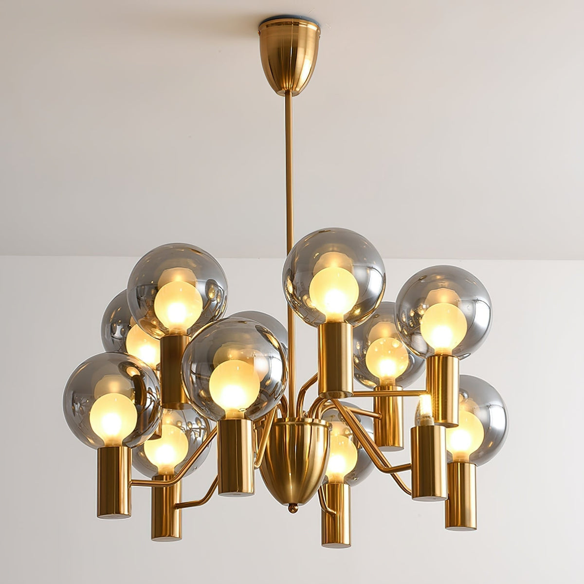 Evmarara Postmodern Luxury Metal Glass Chandelier - Neutralighting