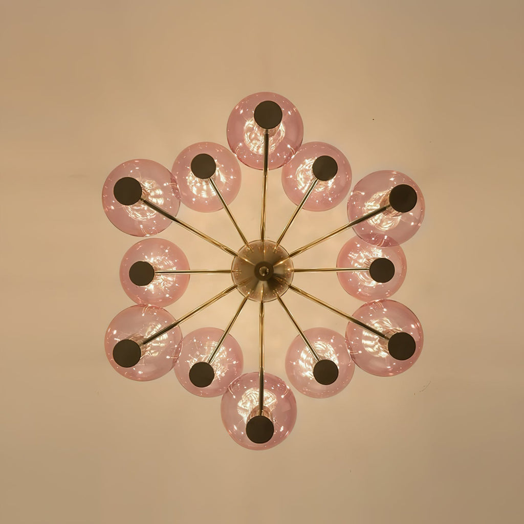 Evmarara Postmodern Luxury Metal Glass Chandelier - Neutralighting
