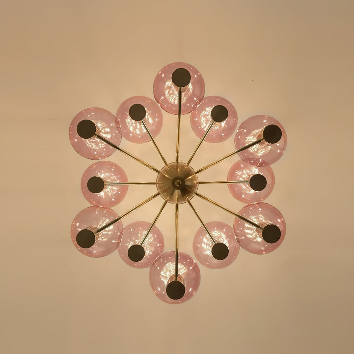 Evmarara Postmodern Luxury Metal Glass Chandelier - Neutralighting