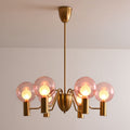 Evmarara Postmodern Luxury Metal Glass Chandelier - Neutralighting