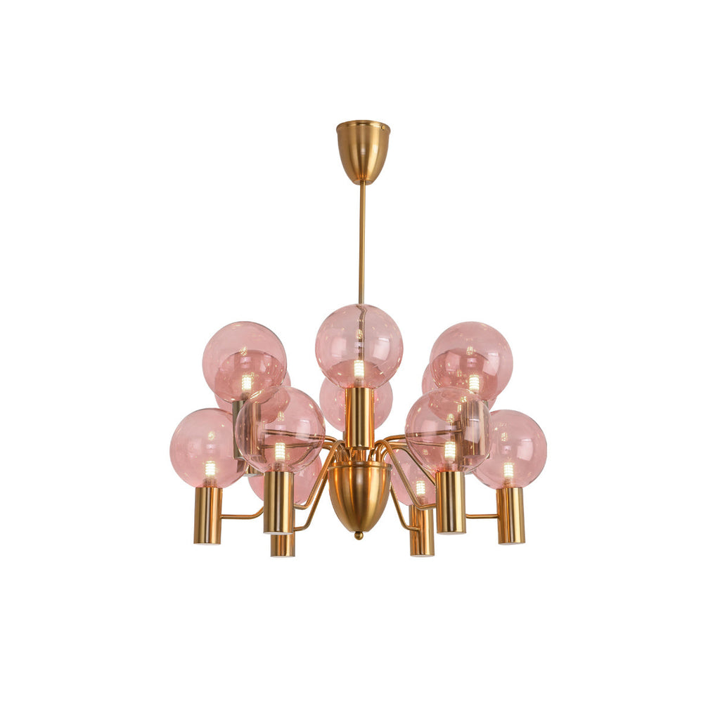 Evmarara Postmodern Luxury Metal Glass Chandelier - Neutralighting
