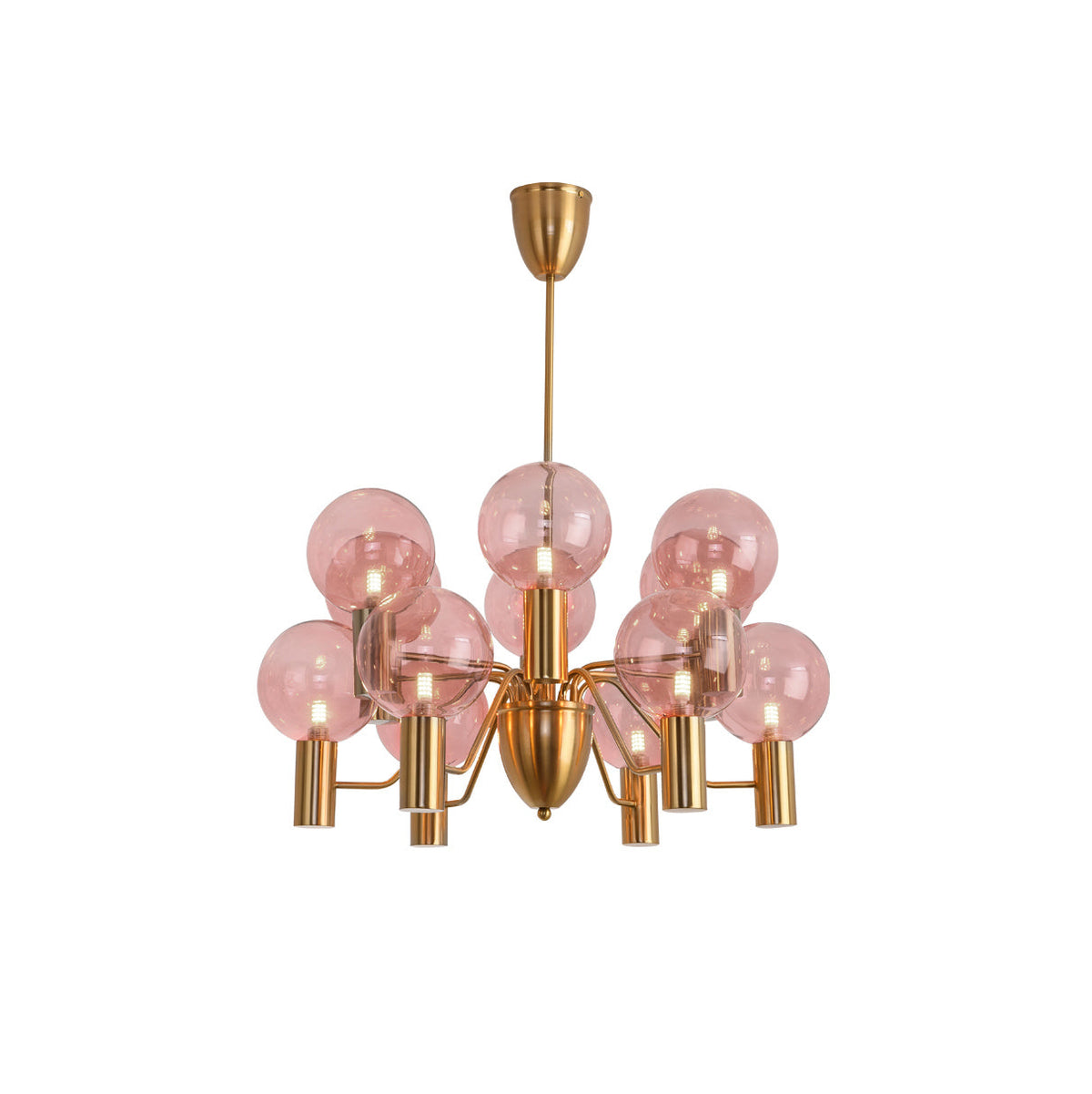 Evmarara Postmodern Luxury Metal Glass Chandelier - Neutralighting