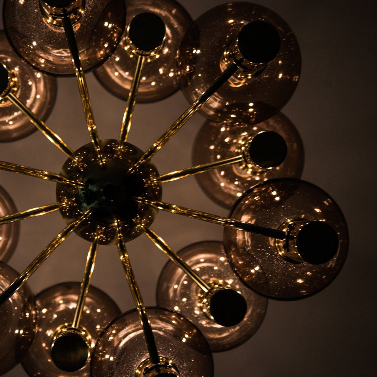 Evmarara Postmodern Luxury Metal Glass Chandelier - Neutralighting