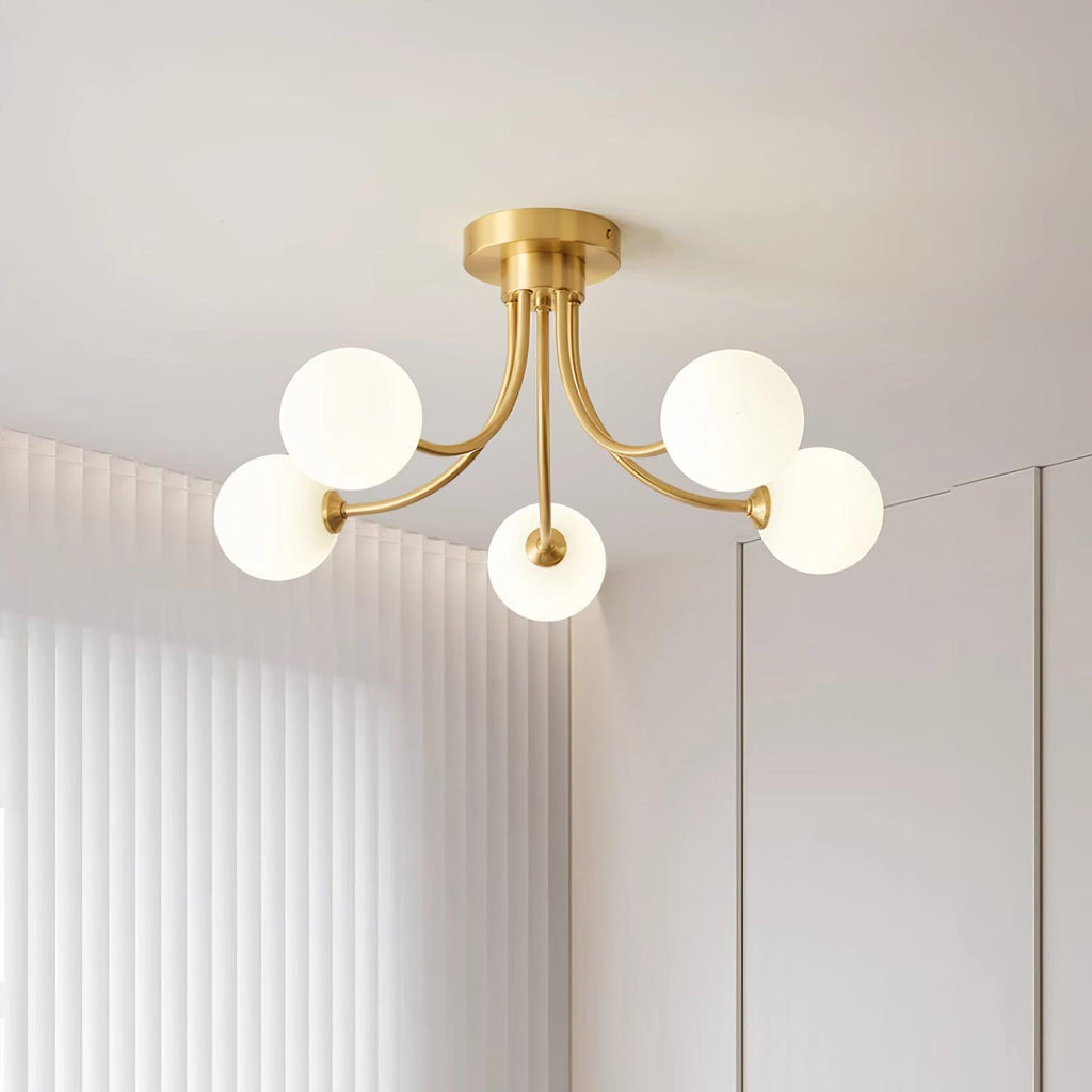 Arvo Plafonnier Moderne Élégant en Laiton - Neutralighting