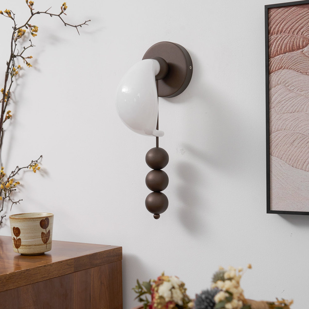 Vesilara Applique Murale Verre Minimaliste Moderne Créativité - Neutralighting