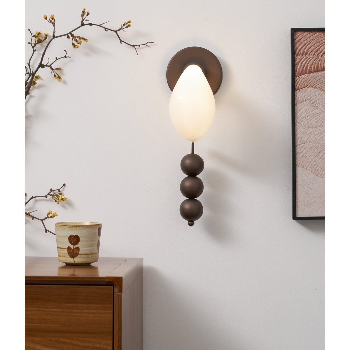 Vesilara Applique Murale Verre Minimaliste Moderne Créativité - Neutralighting