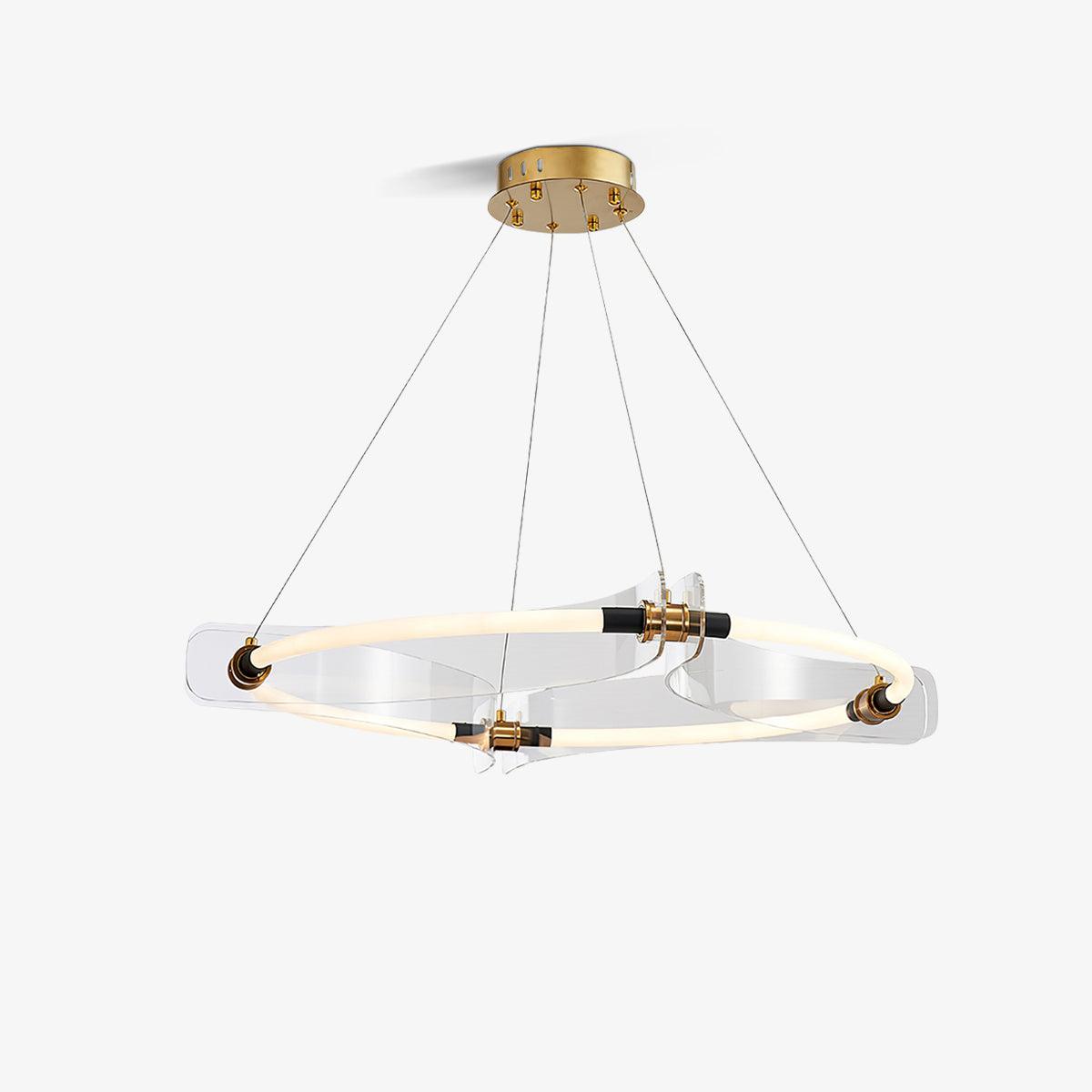 Lustra Chandelier Acrylique Or Salle à Manger - Neutralighting