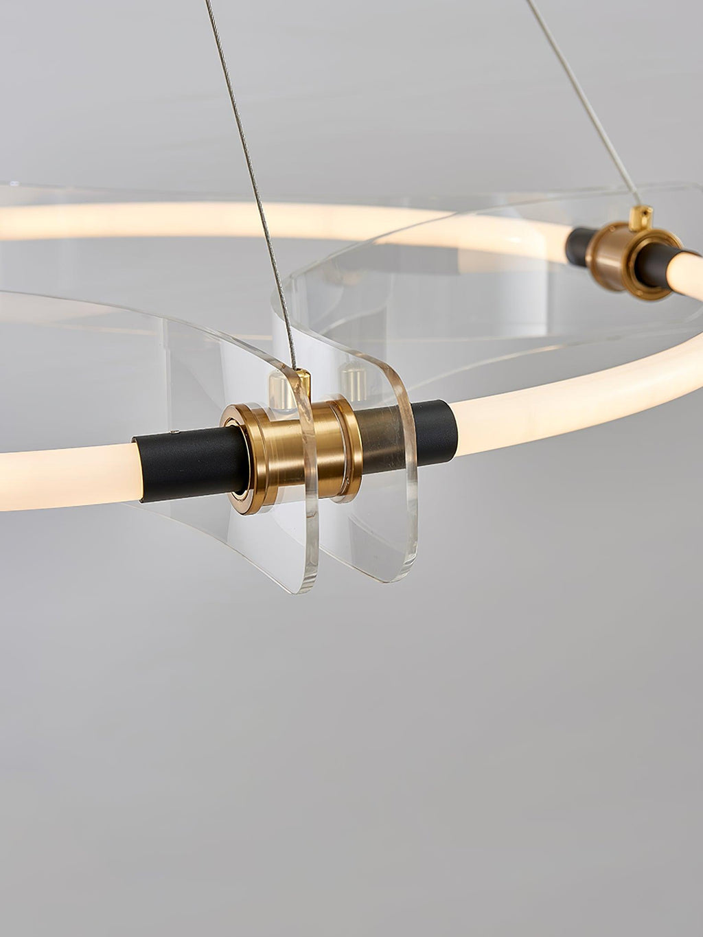 Lustra Chandelier Acrylique Or Salle à Manger - Neutralighting