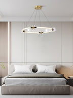 Lustra Chandelier Acrylique Or Salle à Manger - Neutralighting