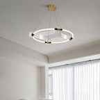 Lustra Chandelier Acrylique Or Salle à Manger - Neutralighting
