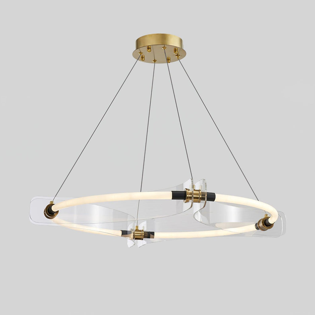Lustra Chandelier Acrylique Or Salle à Manger - Neutralighting