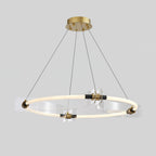 Lustra Chandelier Acrylique Or Salle à Manger - Neutralighting