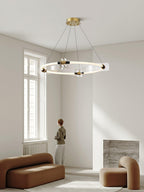 Lustra Chandelier Acrylique Or Salle à Manger - Neutralighting