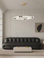 Lustra Chandelier Acrylique Or Salle à Manger - Neutralighting