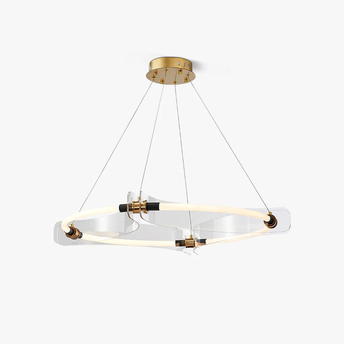 Lustra Chandelier Acrylique Or Salle à Manger - Neutralighting