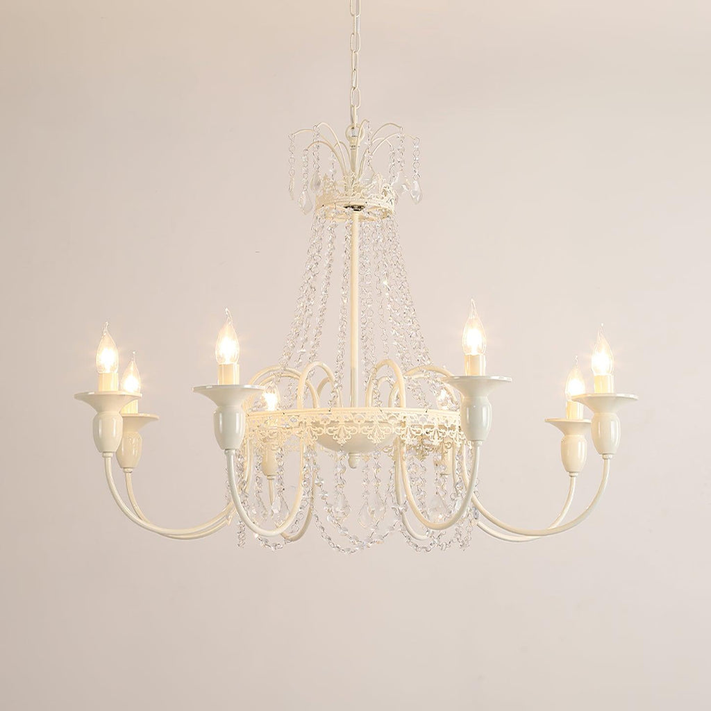 Lustra Chandelier Franges en Cristal - Neutralighting