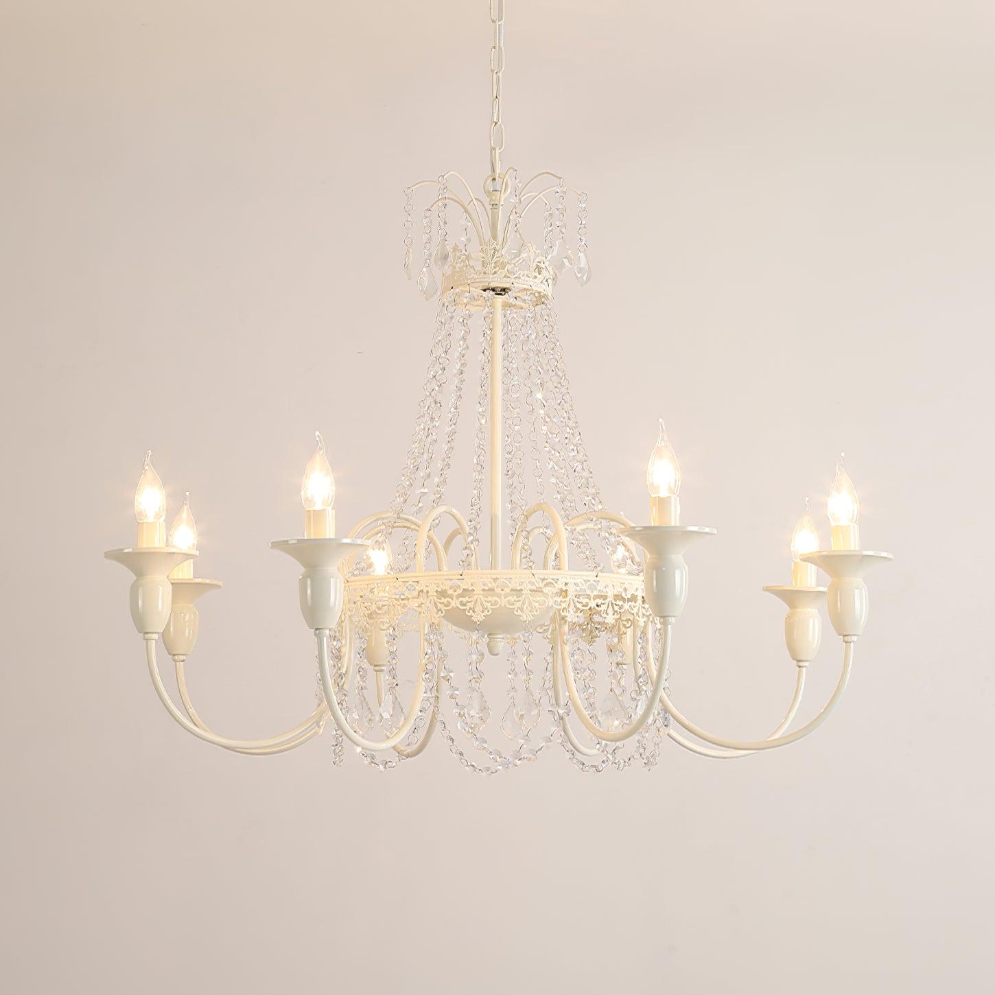 Lustra Chandelier Franges en Cristal - Neutralighting