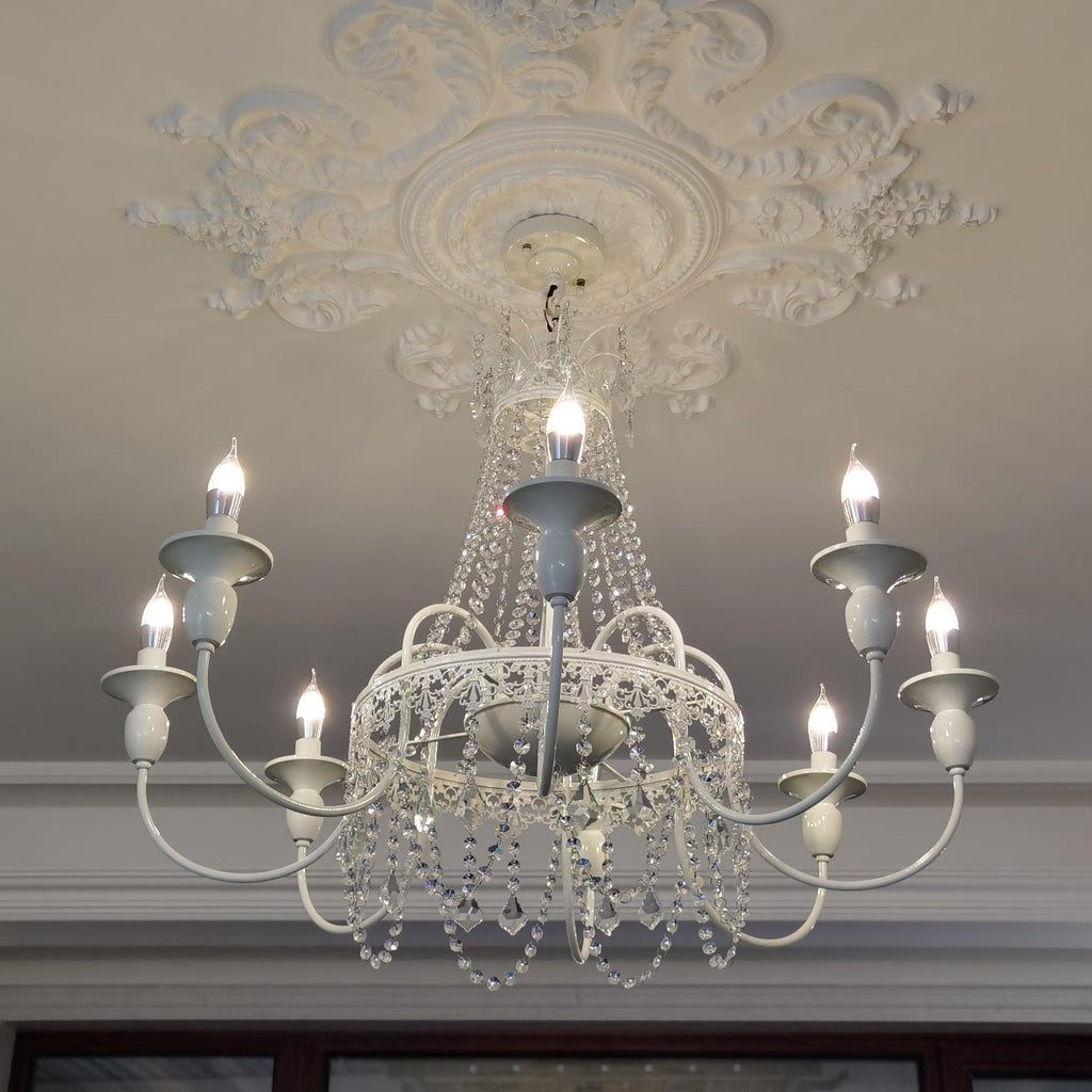 Lustra Chandelier Franges en Cristal - Neutralighting