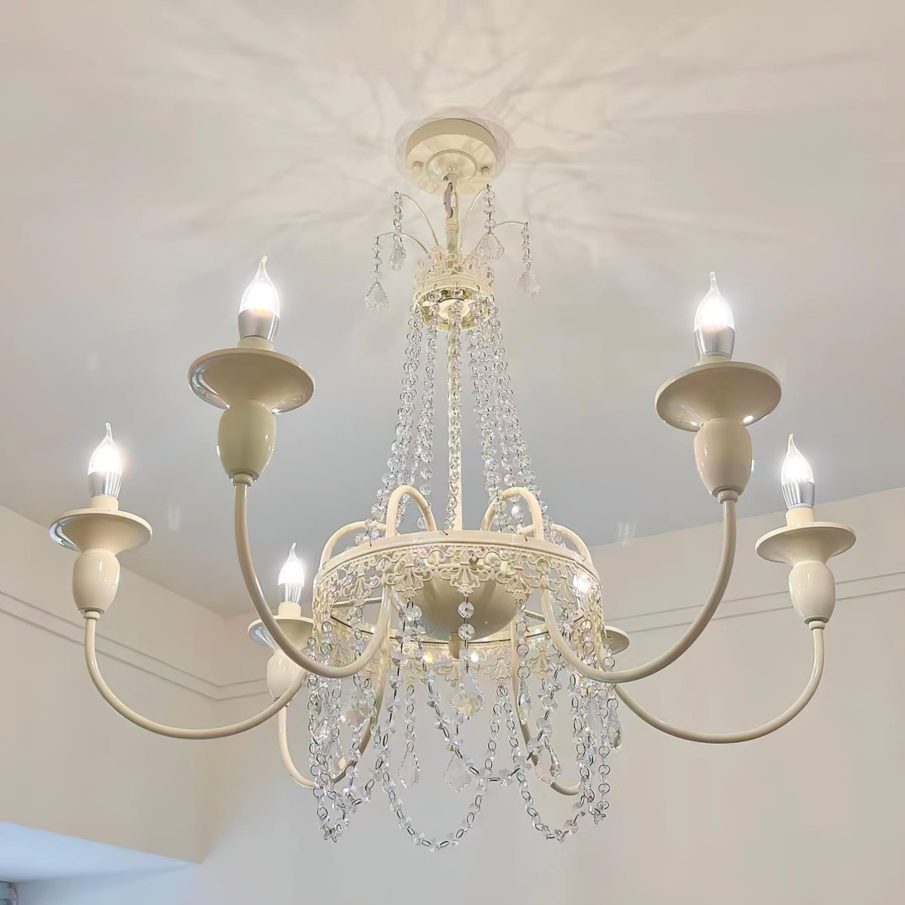 Lustra Chandelier Franges en Cristal - Neutralighting