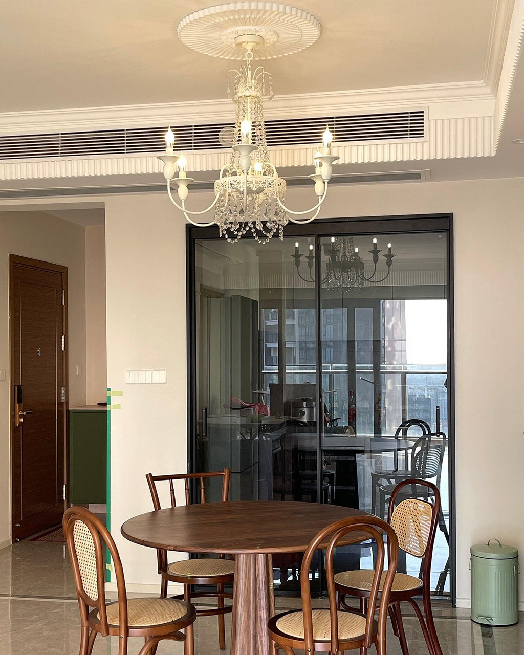 Lustra Chandelier Franges en Cristal - Neutralighting