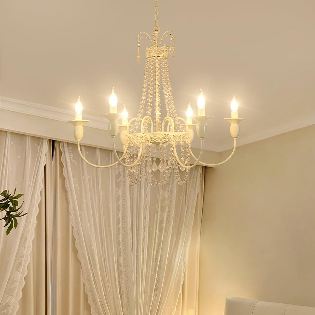 Lustra Chandelier Franges en Cristal - Neutralighting