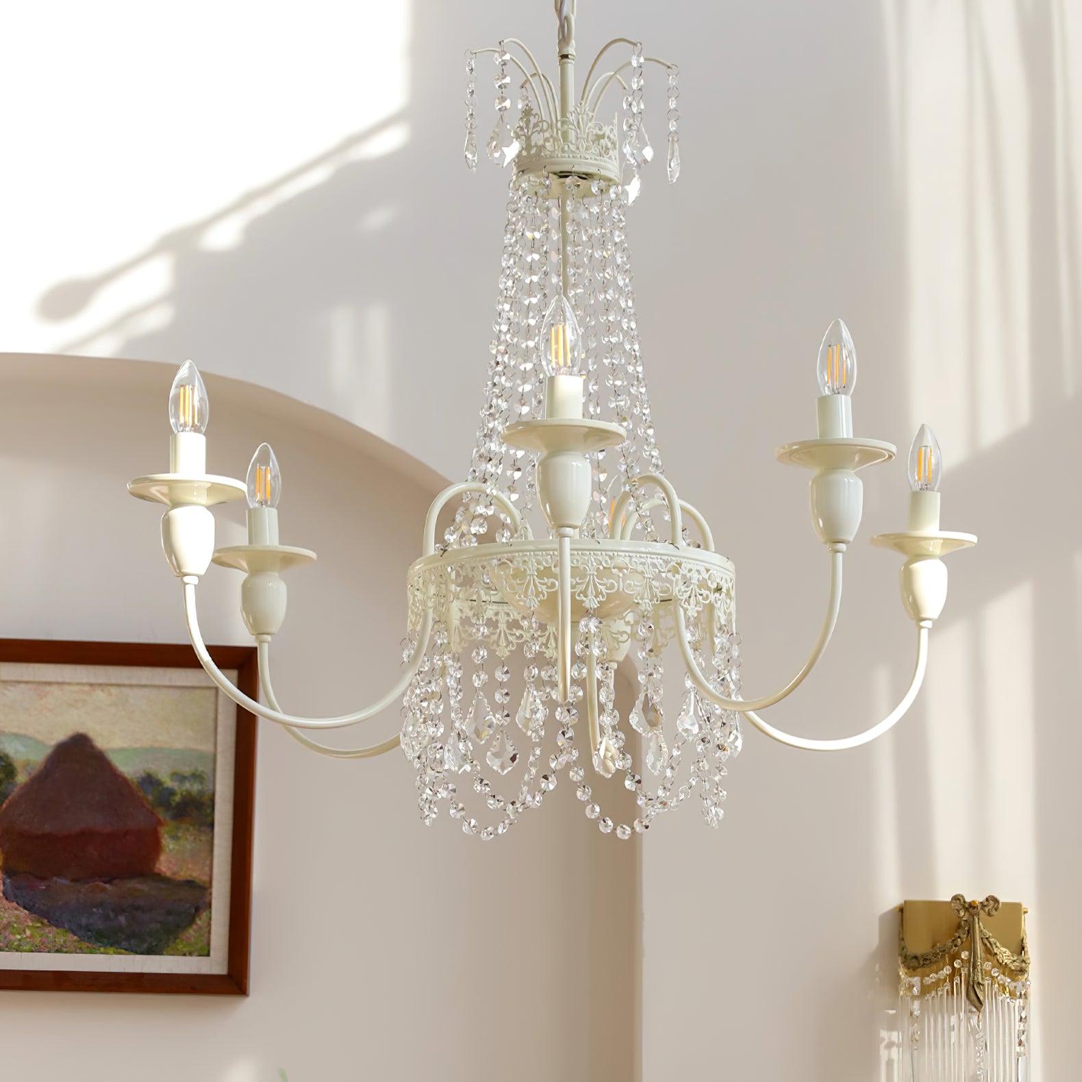 Lustra Chandelier Franges en Cristal - Neutralighting