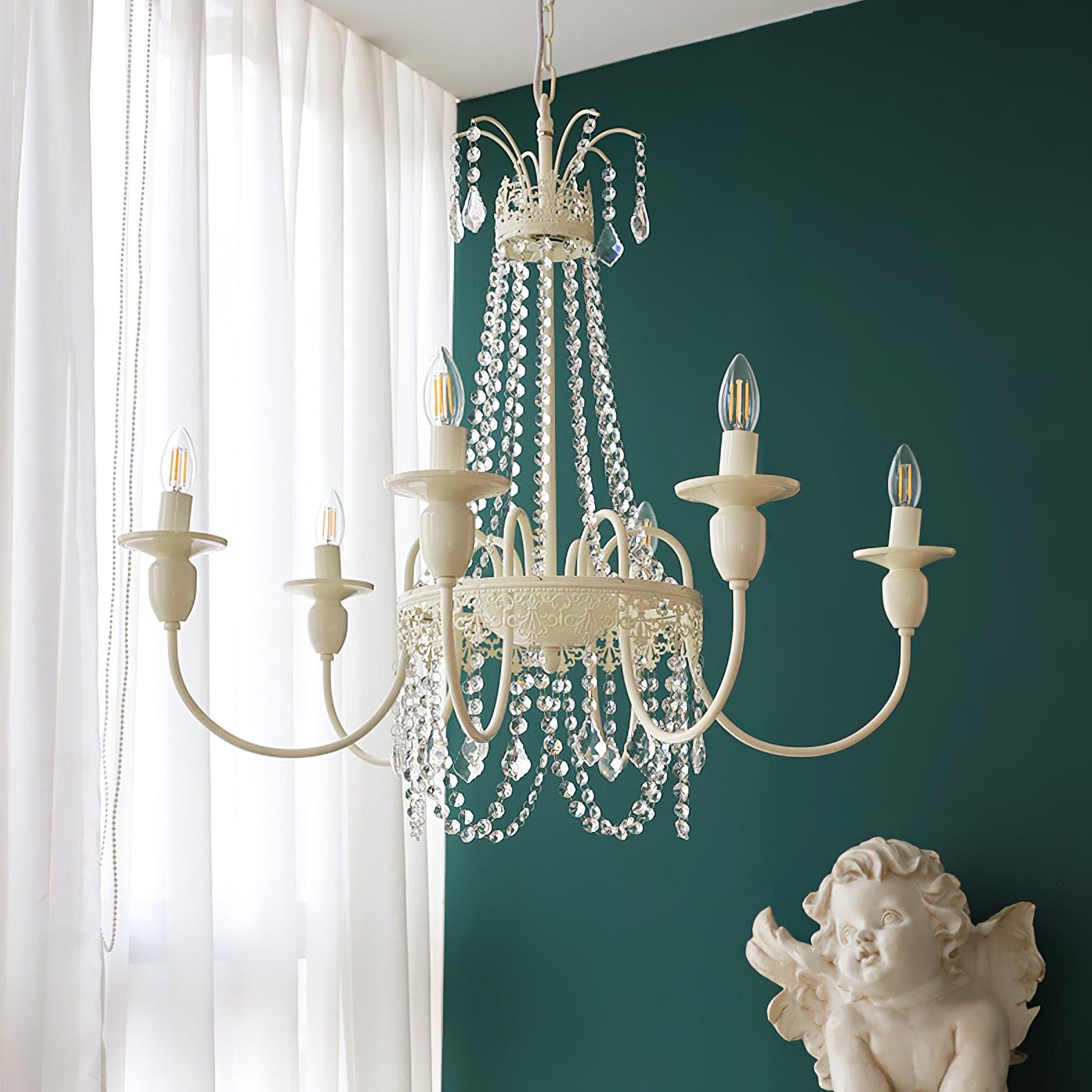 Lustra Chandelier Franges en Cristal - Neutralighting