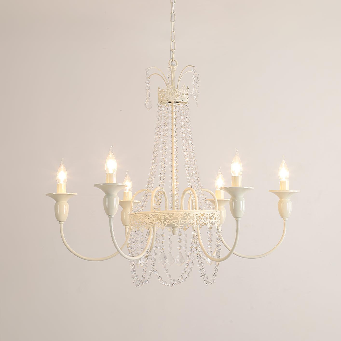 Lustra Chandelier Franges en Cristal - Neutralighting