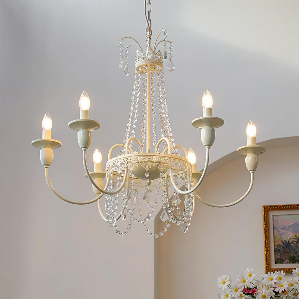 Lustra Chandelier Franges en Cristal - Neutralighting