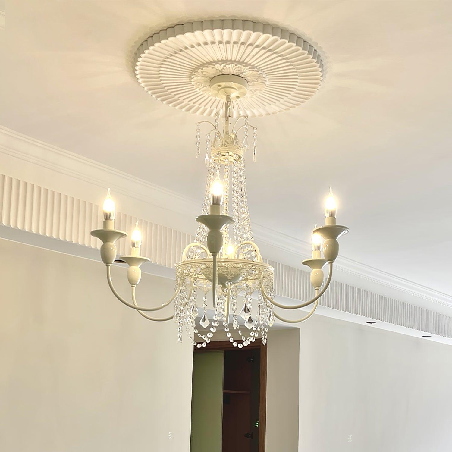 Lustra Chandelier Franges en Cristal - Neutralighting