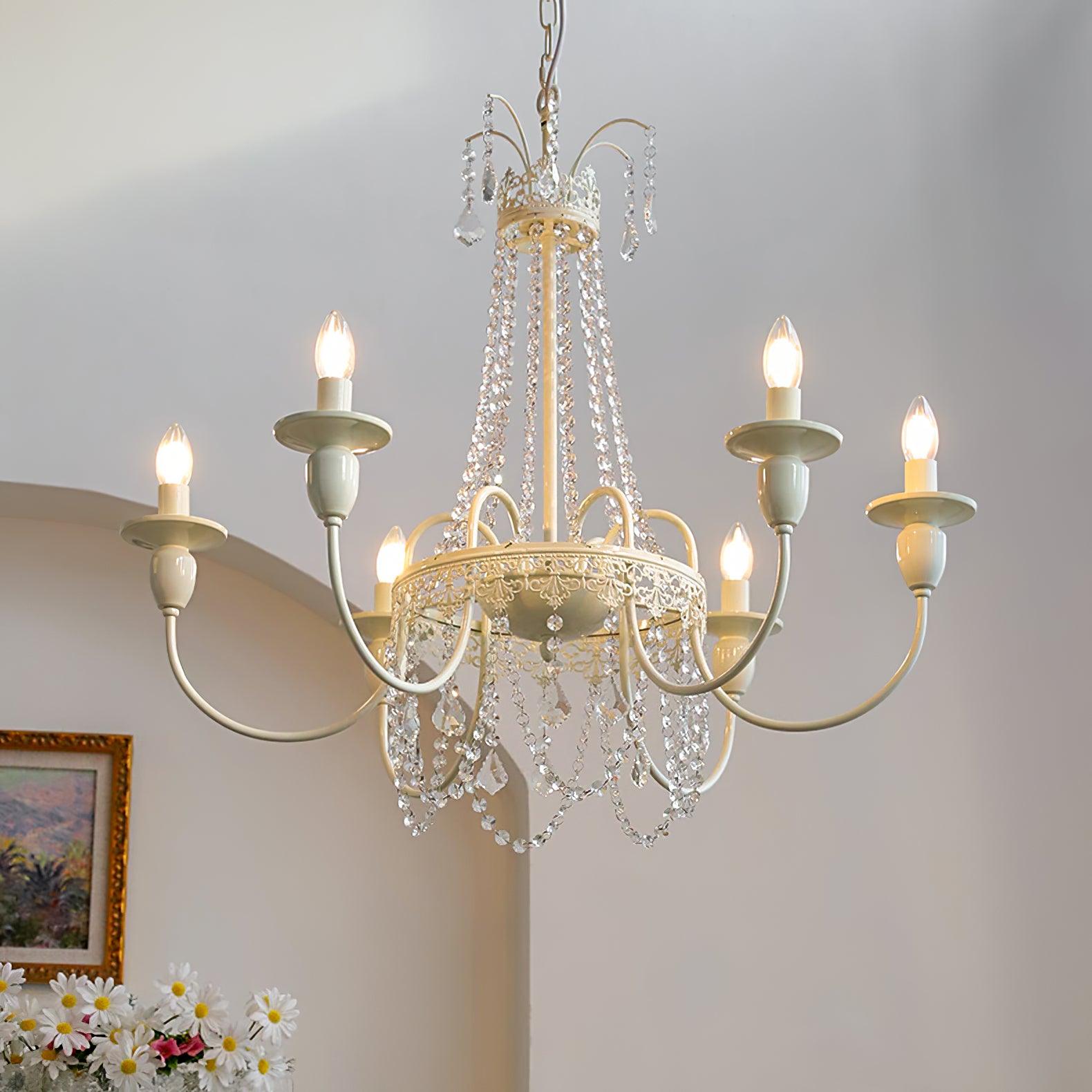 Lustra Chandelier Franges en Cristal - Neutralighting