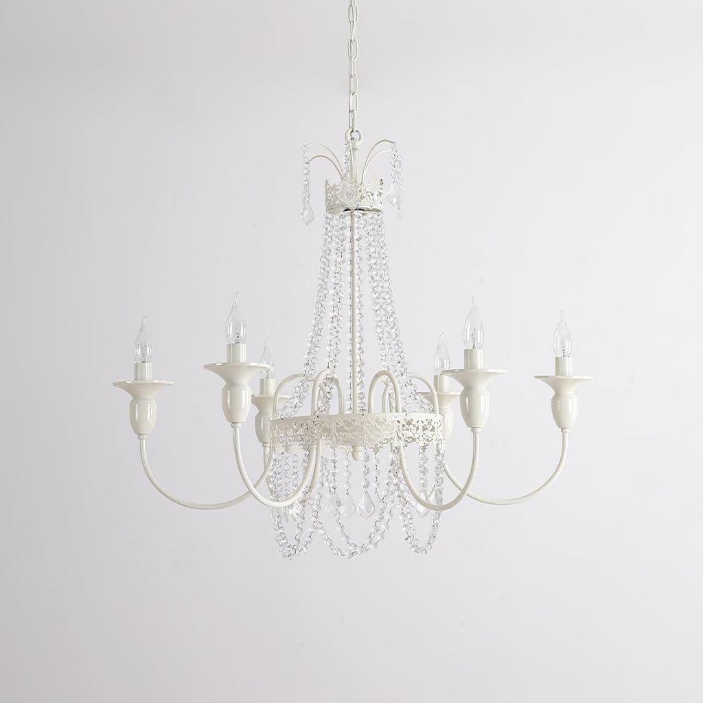 Lustra Chandelier Franges en Cristal - Neutralighting