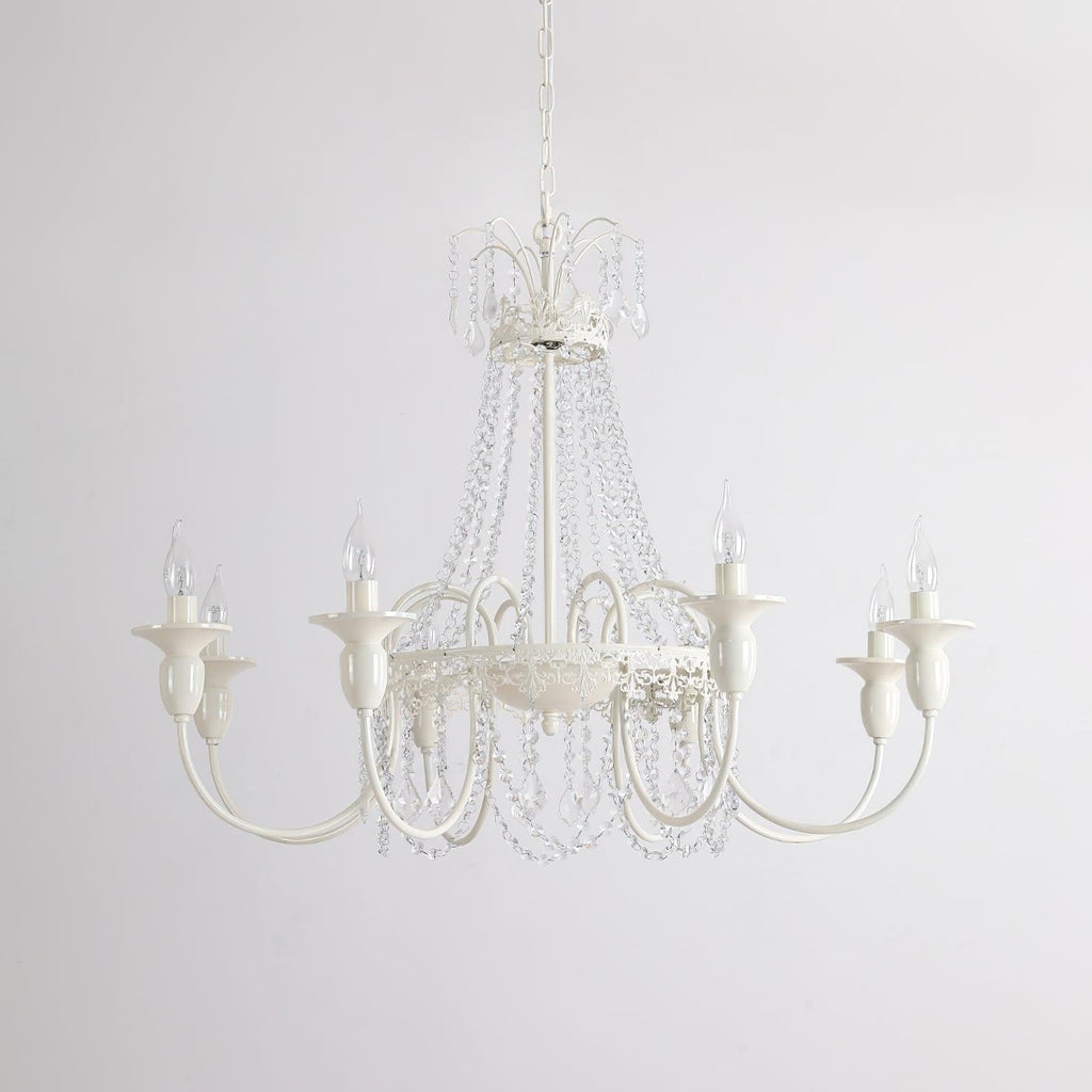 Lustra Chandelier Franges en Cristal - Neutralighting