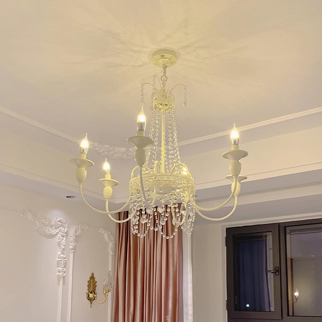 Lustra Chandelier Franges en Cristal - Neutralighting