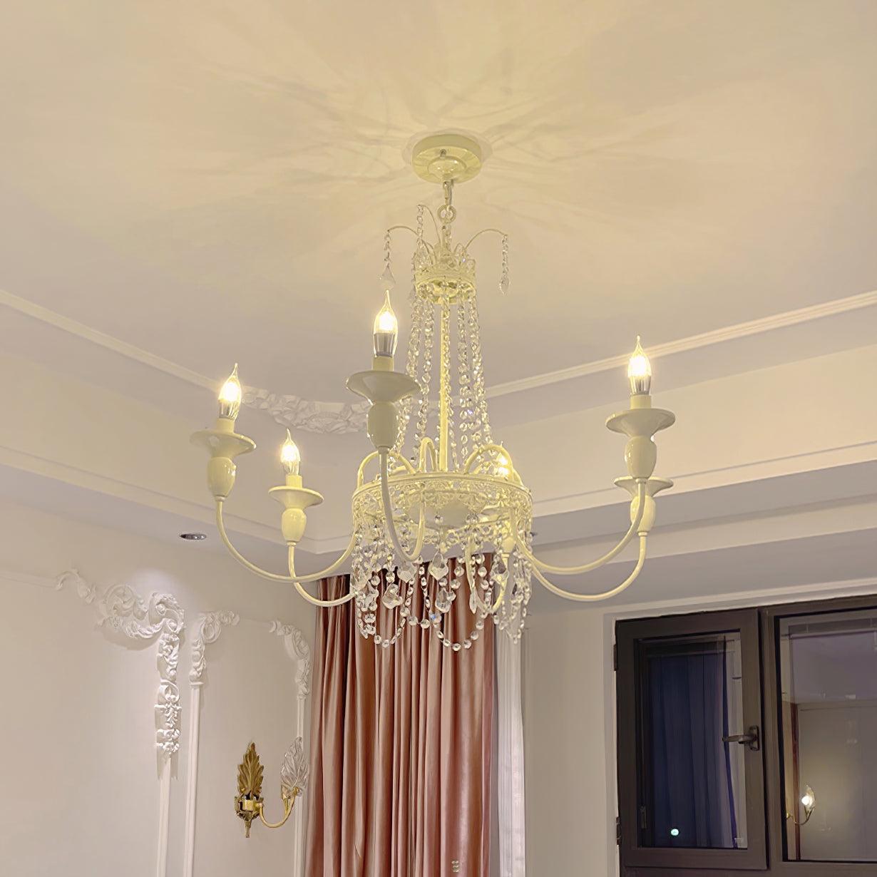 Lustra Chandelier Franges en Cristal - Neutralighting