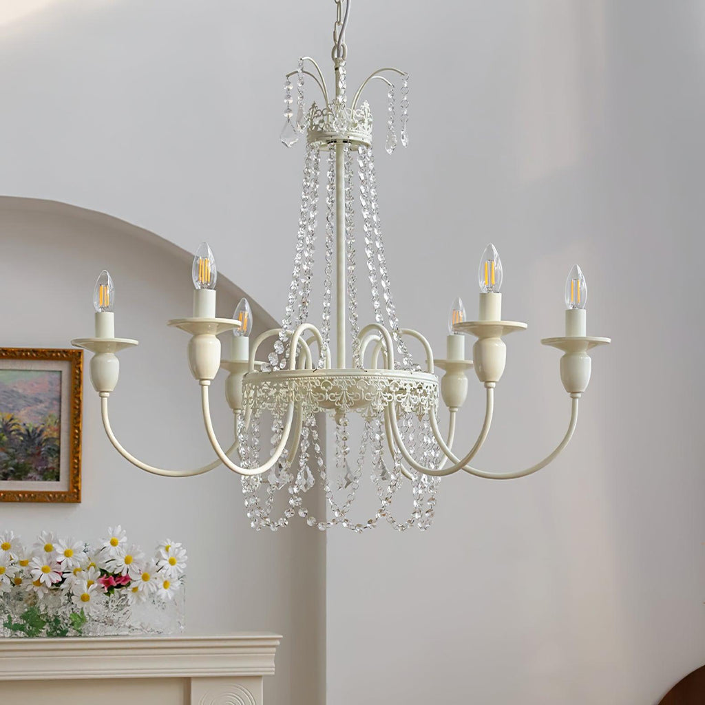 Lustra Chandelier Franges en Cristal - Neutralighting
