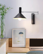 Lira Applique Murale Bras Ajustable Abat-jour Rouge - Neutralighting