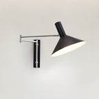 Lira Applique Murale Bras Ajustable Abat-jour Rouge - Neutralighting
