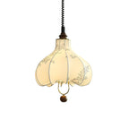 Lustra Lampe Pendante Lanterne en Tissu Poire pour Salon - Neutralighting