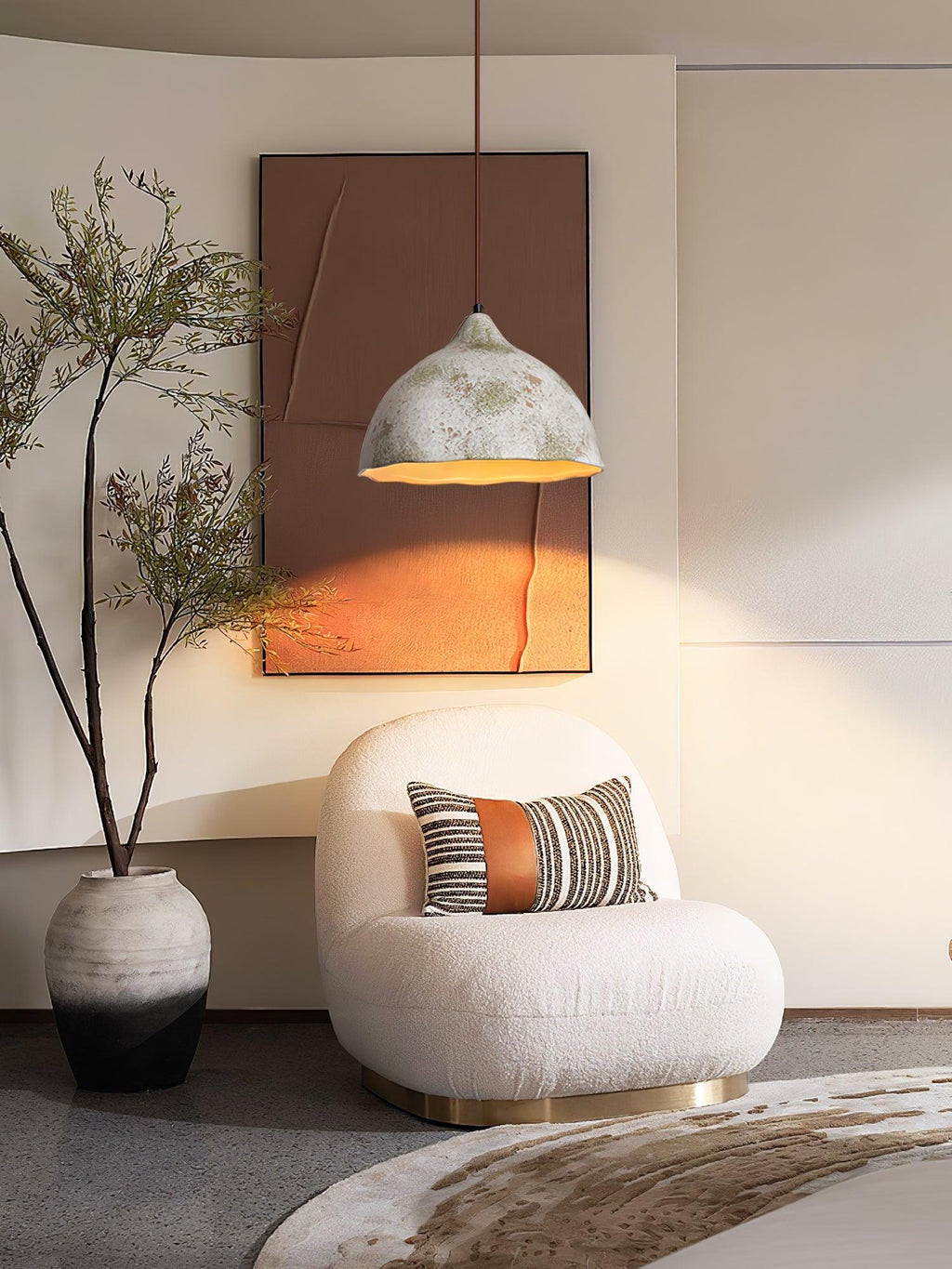 Moss Minimaliste Bois Suspension Lumière - Neutralighting