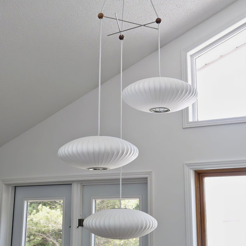 Lunar Suspension Moderne en Soie - Neutralighting