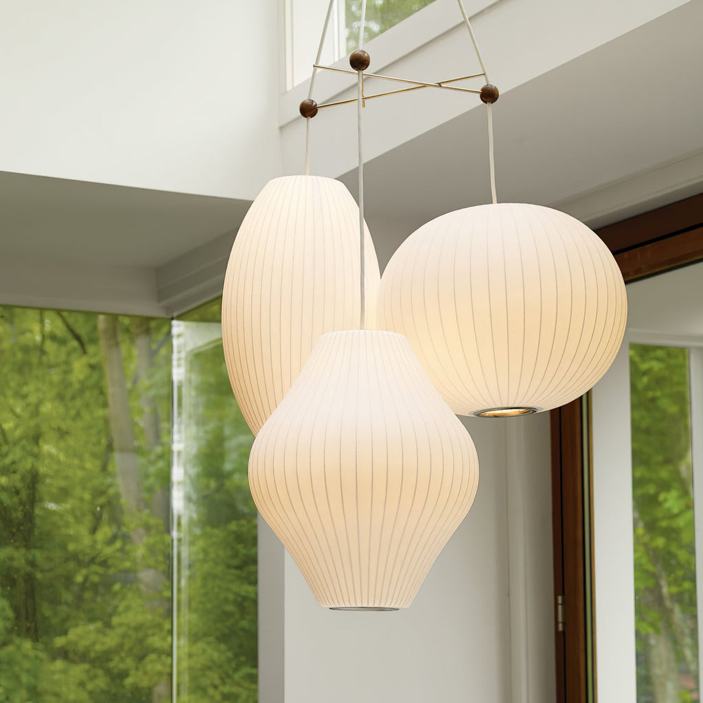 Lunar Suspension Moderne en Soie - Neutralighting