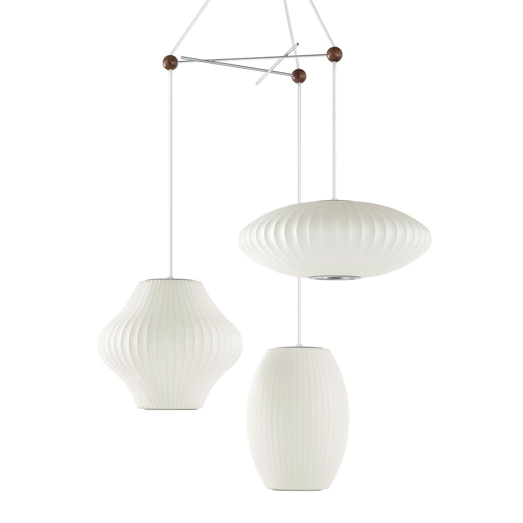 Lunar Suspension Moderne en Soie - Neutralighting