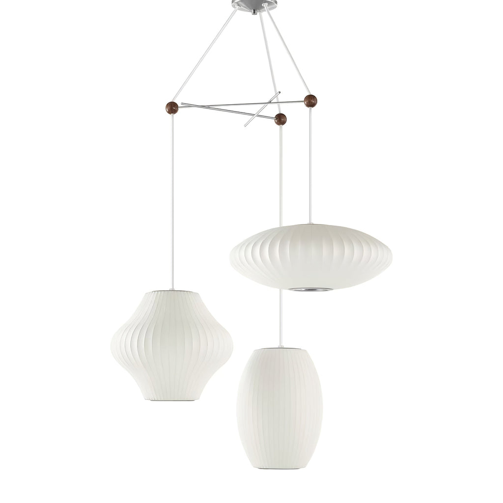 Lunar Suspension Moderne en Soie - Neutralighting