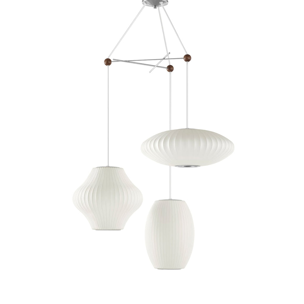 Lunar Suspension Moderne en Soie - Neutralighting