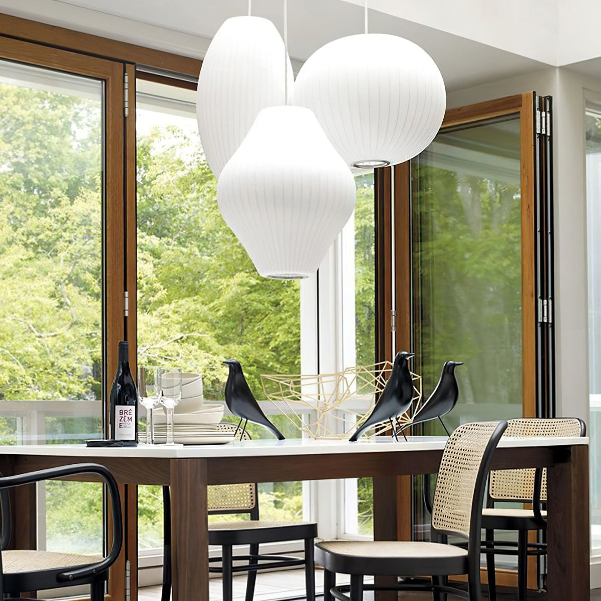 Lunar Suspension Moderne en Soie - Neutralighting