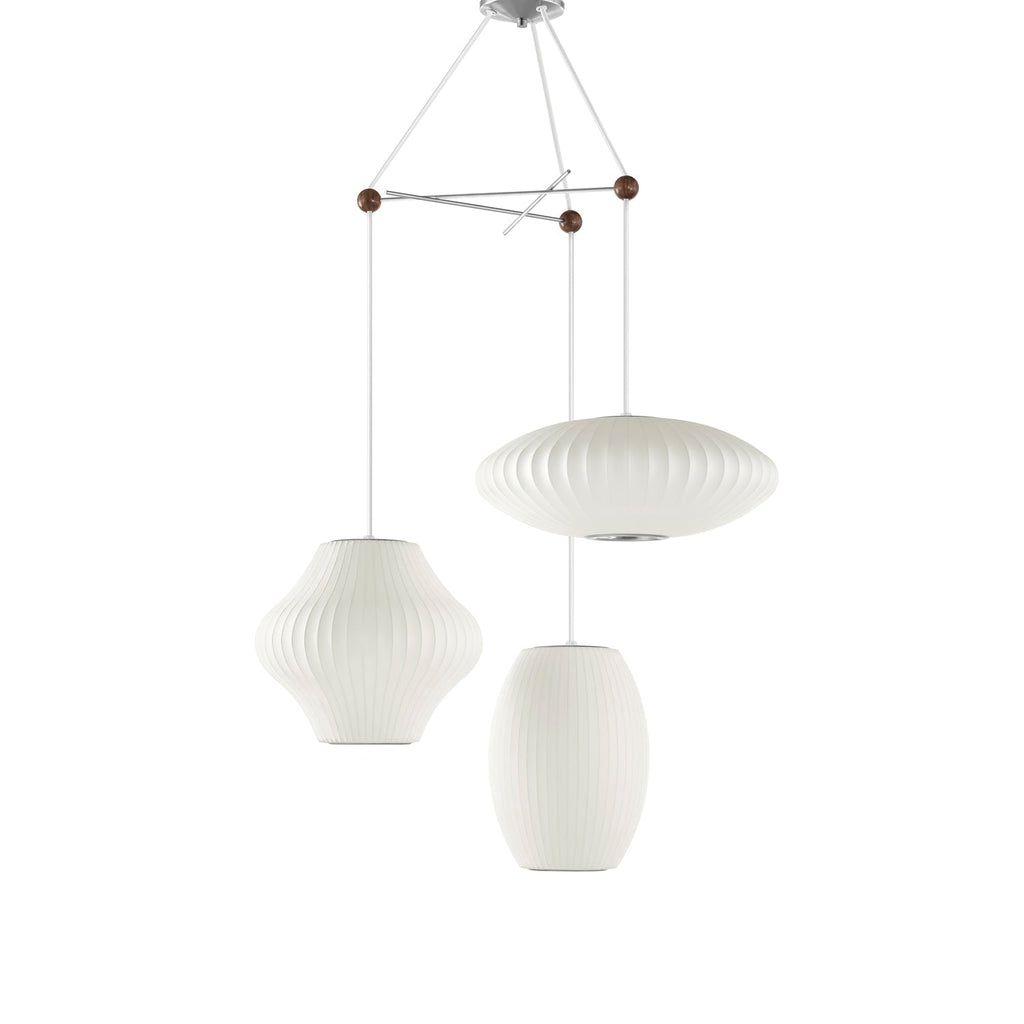 Lunar Suspension Moderne en Soie - Neutralighting